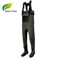 Wader com porta -casca